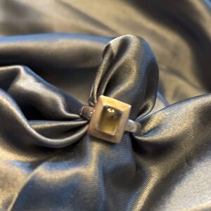 Elegant Silver and Gold Ring